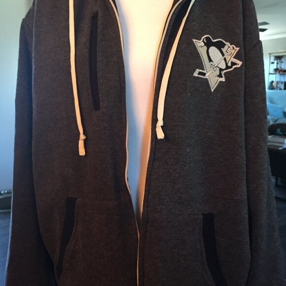 Carl Banks Other - PITTSBURGH PENGUINS  Reversible Hoodie Jacket G-III Sports by Carl Banks XL